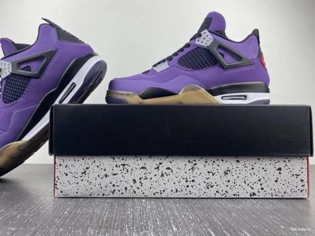 Cheap TBkick Scott LN4 4 and Purple Retro Family) (Friends Jordan 766296 Travis 0802